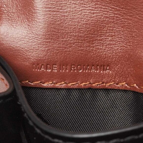 Burberry Brown/Black Monogram Coated Canvas TB Compact Wallet - Picture 8 of 9